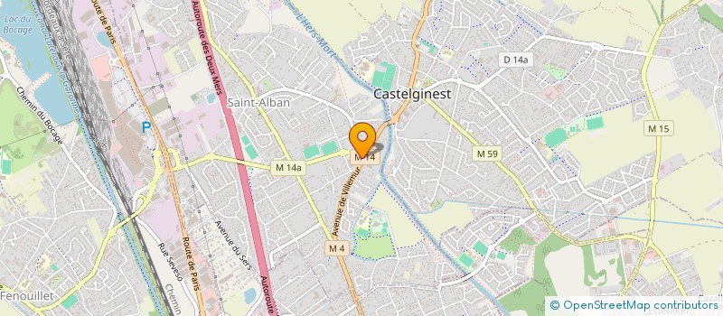 localisation de l'entreprise SARL PIERSUD à SAINT-ALBAN