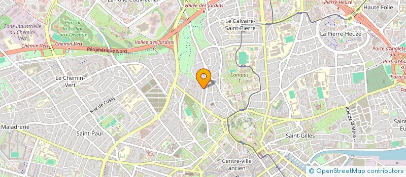 localisation de l'entreprise SARL PIERTEL à CAEN
