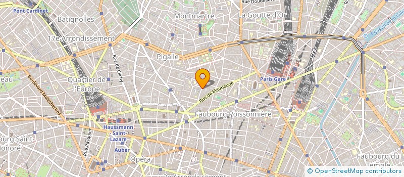 localisation de l'entreprise SARL PIGEON à PARIS