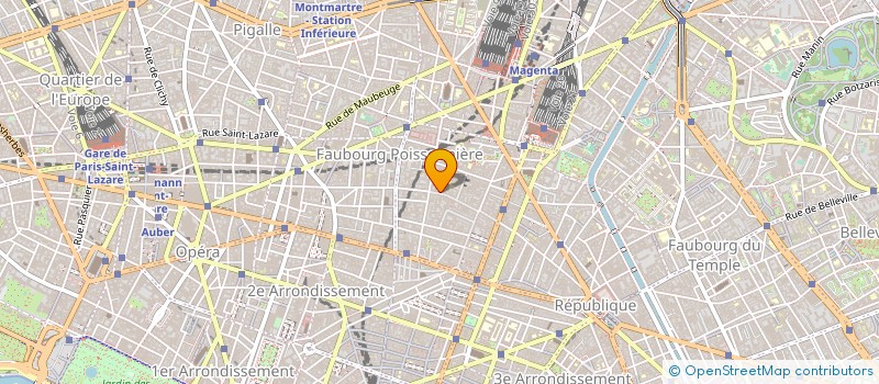 localisation de l'entreprise SARL PIGNEUX-PROVOST à PARIS
