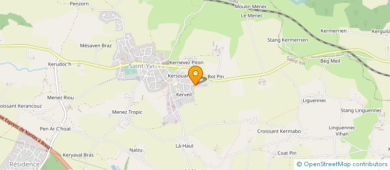 localisation de l'entreprise SARL PIJAMHSUD  SAINT-YVI