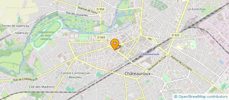 localisation de l'entreprise SARL PIKADOU à CHATEAUROUX