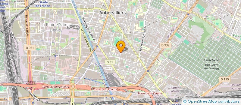 localisation de l'entreprise SARL PIKO à AUBERVILLIERS