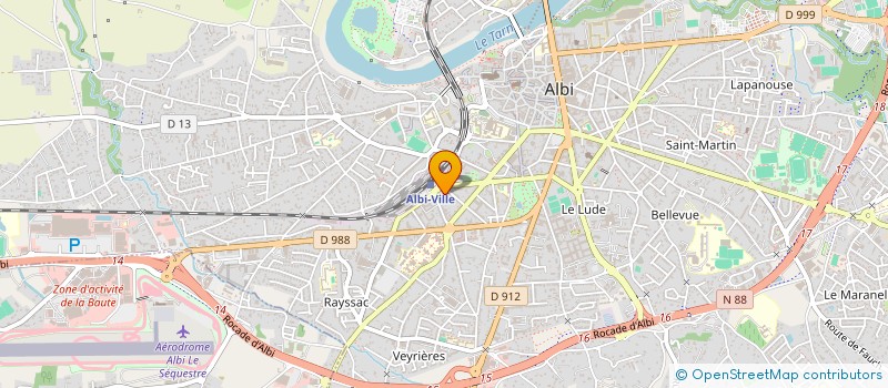 localisation de l'entreprise SARL PILA à ALBI