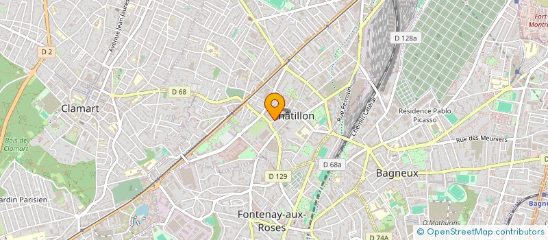 localisation de l'entreprise SARL PILICER SOURCING  CHATILLON