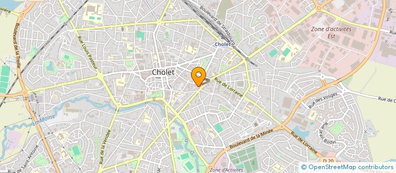 localisation de l'entreprise SARL PILOTE à CHOLET