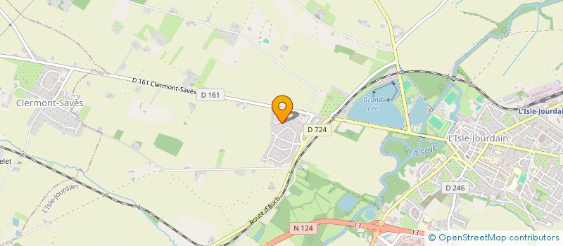 localisation de l'entreprise SARL PIMA  L ISLE JOURDAIN