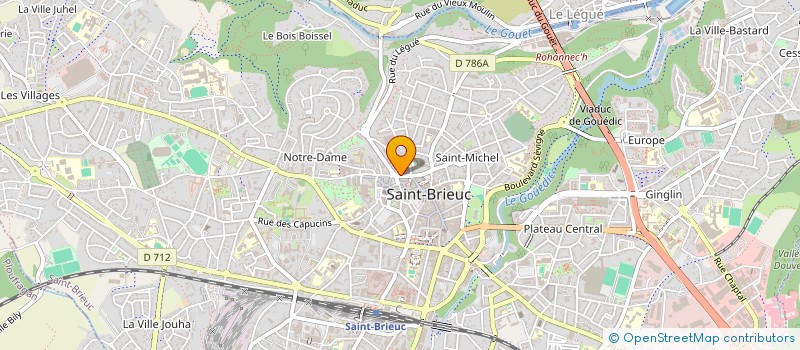 localisation de l'entreprise SARL PINABEL YVON ET FILS à SAINT-BRIEUC