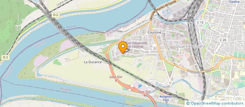 localisation de l'entreprise SARL PINCINOX à AVIGNON