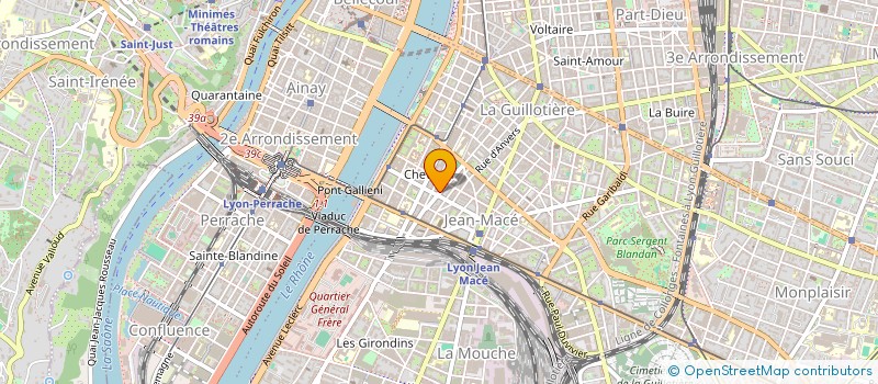 localisation de l'entreprise SARL PING 0 à LYON