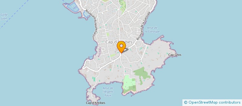 localisation de l'entreprise SARL PINS DU CAP ELYSEES à ANTIBES