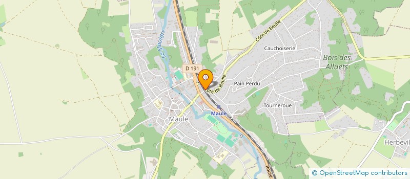 localisation de l'entreprise SARL PINTO à EPONE