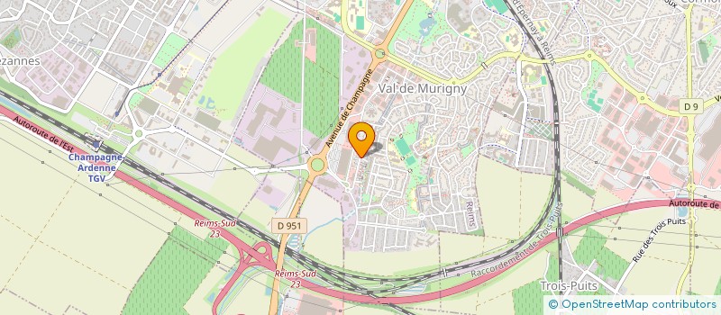 localisation de l'entreprise SARL PINTO GEOTHERMIE  REIMS