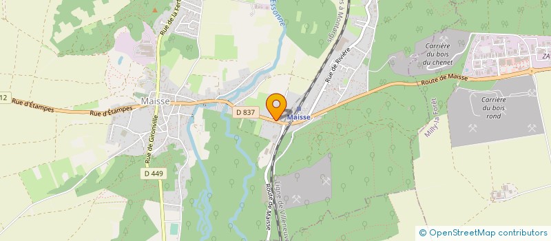 localisation de l'entreprise SARL PINTON à MAISSE