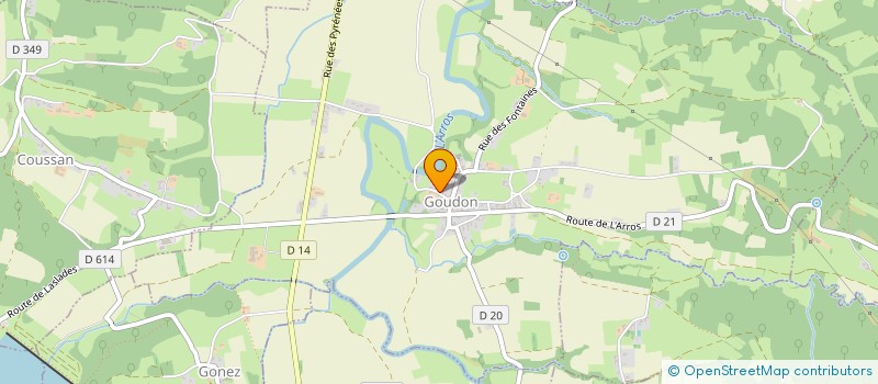 localisation de l'entreprise SARL PIQUE  GOUDON