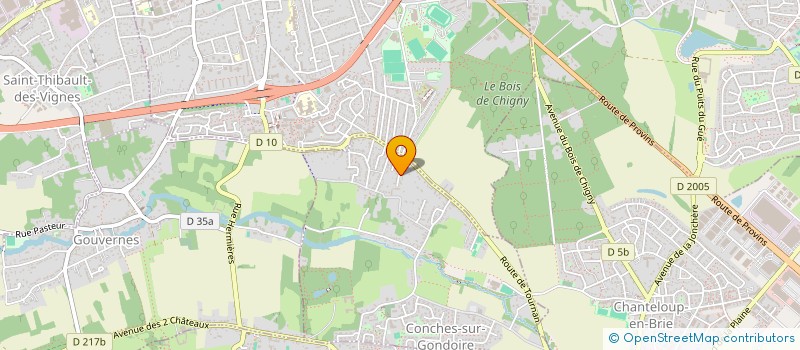 localisation de l'entreprise SARL PIQUET  CONCHES-SUR-GONDOIRE