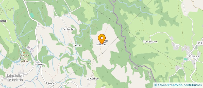 localisation de l'entreprise SARL PIQUETS DE LA CORREZE PIERRE CANAL à BASSIGNAC-LE-BAS