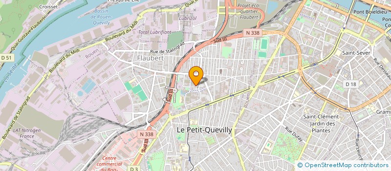 localisation de l'entreprise SARL PIRES ELEC à LE PETIT-QUEVILLY