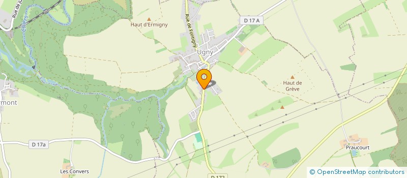 localisation de l'entreprise SARL PIRET  UGNY