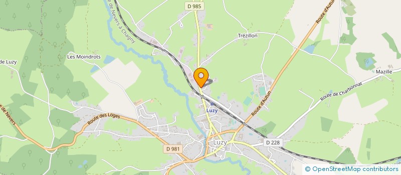localisation de l'entreprise SARL PIRIOT PATRICK à LUZY