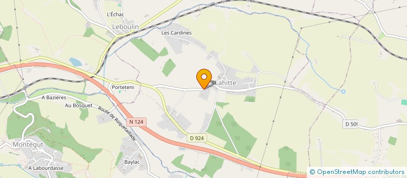 localisation de l'entreprise SARL PISCINES LOISIRS SERVICES  CASTIN