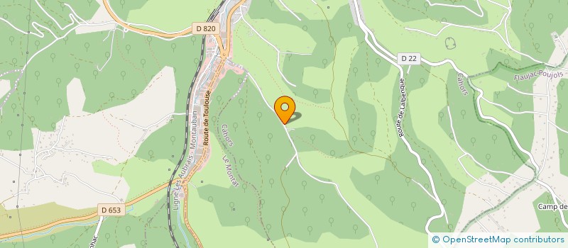 localisation de l'entreprise SARL PISONERO BRUNO  CAHORS