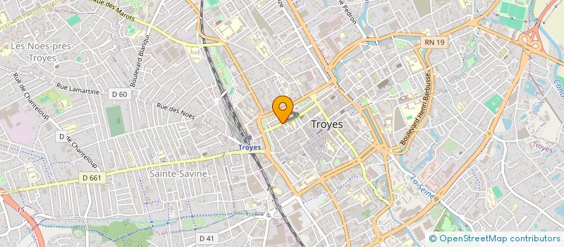 localisation de l'entreprise SARL PITAULT IMMOBILIER à TROYES