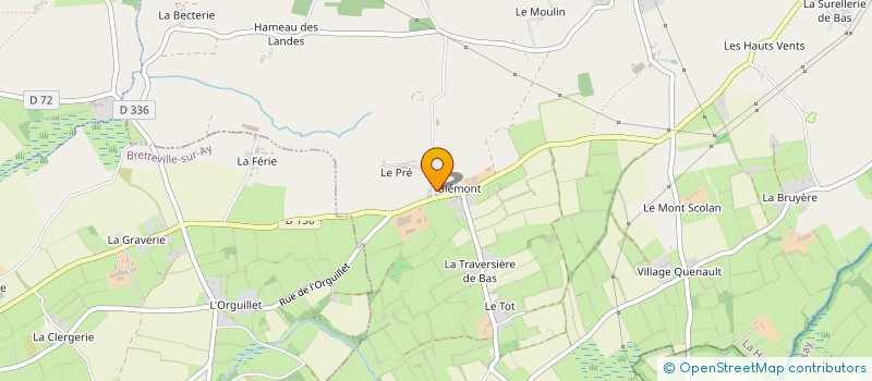 localisation de l'entreprise SARL PITREY à LA HAYE