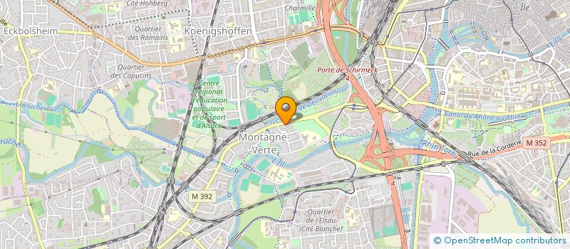 localisation de l'entreprise SARL PIVOINE à STRASBOURG