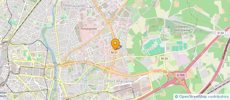localisation de l'entreprise SARL PIXELS IMPRESSION LANGUEDOC à MONTPELLIER