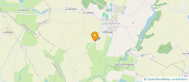 localisation de l'entreprise SARL PIZON FABRICE à MAREUIL-SUR-LAY-DISSAIS