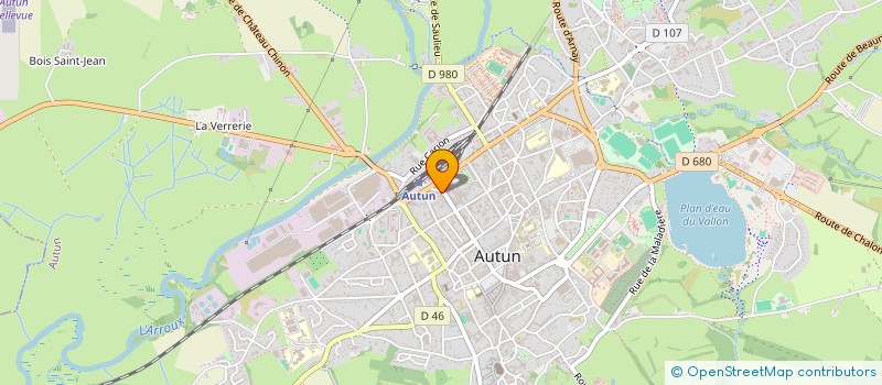 localisation de l'entreprise SARL PIZZA 24/7 à AUTUN