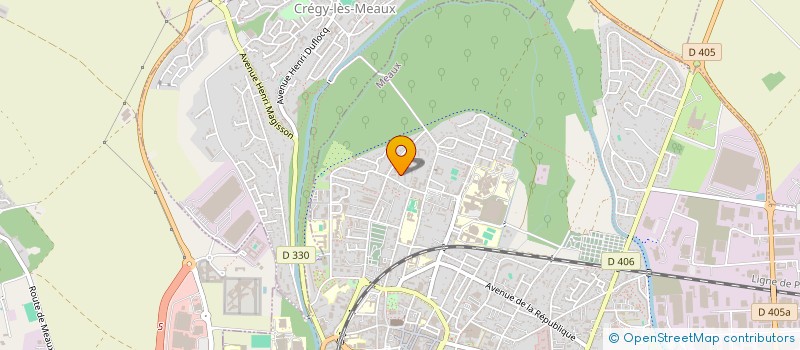localisation de l'entreprise SARL PIZZA ANDIAMO à MEAUX