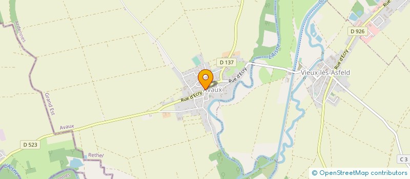 localisation de l'entreprise SARL PIZZA DEVELOPPEMENT à VIEUX-LES-ASFELD