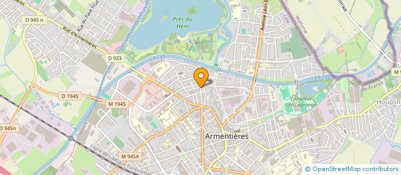 localisation de l'entreprise SARL PIZZA EXPRESS à ARMENTIERES