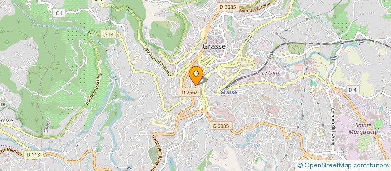 localisation de l'entreprise SARL PIZZA L'AMICE à GRASSE