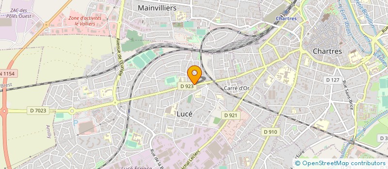 localisation de l'entreprise SARL PIZZA LUCE à LUCE