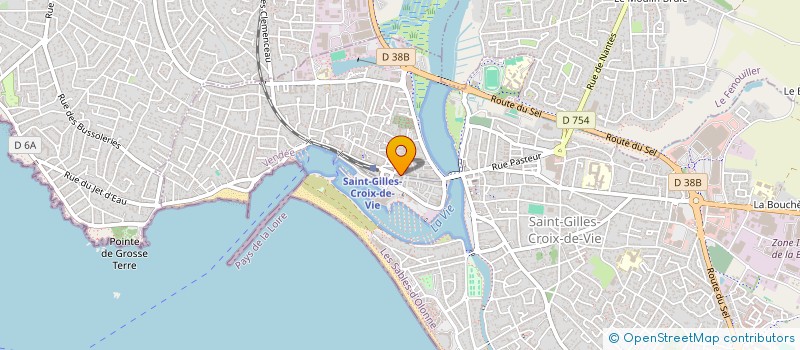 localisation de l'entreprise SARL PIZZA MAMA à SAINT-GILLES-CROIX-DE-VIE