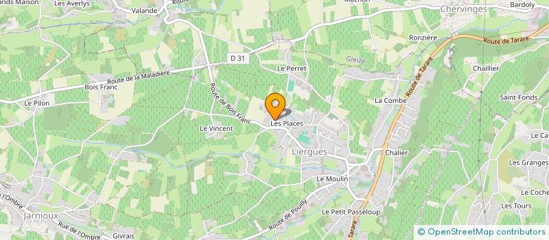 localisation de l'entreprise SARL PIZZA MELINA à ARNAS