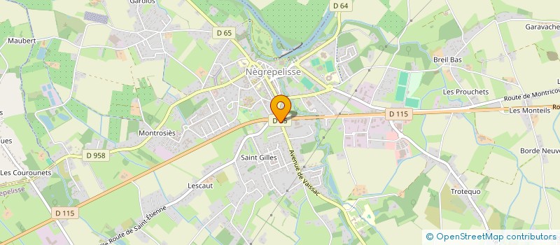 localisation de l'entreprise SARL PIZZA NOVA à NEGREPELISSE