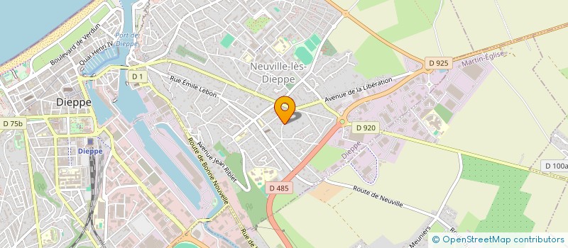 localisation de l'entreprise SARL PIZZA PRESTO à DIEPPE