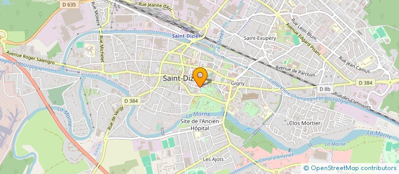 localisation de l'entreprise SARL PIZZA RAPID'OS à SAINT-DIZIER