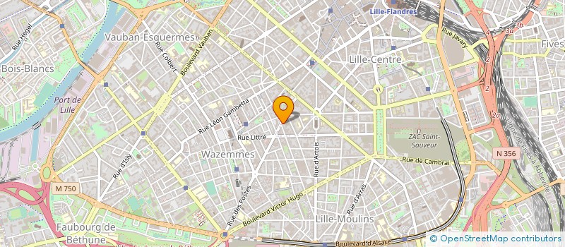 localisation de l'entreprise SARL PIZZA TIME à LILLE