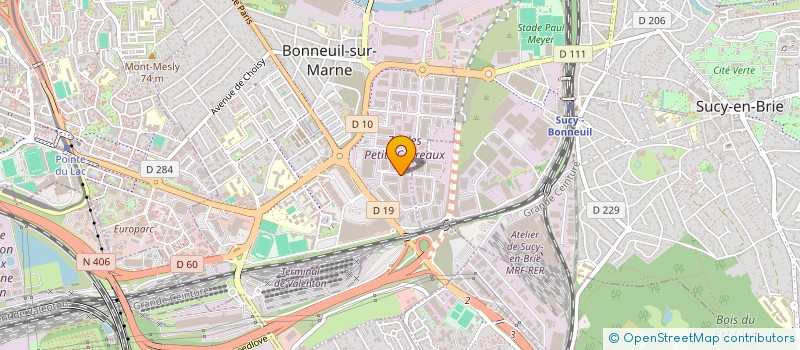 localisation de l'entreprise SARL PIZZANELLI  BONNEUIL-SUR-MARNE