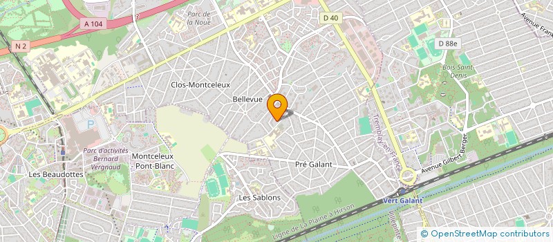 localisation de l'entreprise SARL PK SERVICES à VILLEPINTE