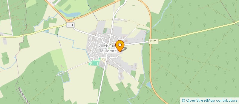 localisation de l'entreprise SARL PLACARDS DECO  VILLENEUVE-LE-COMTE