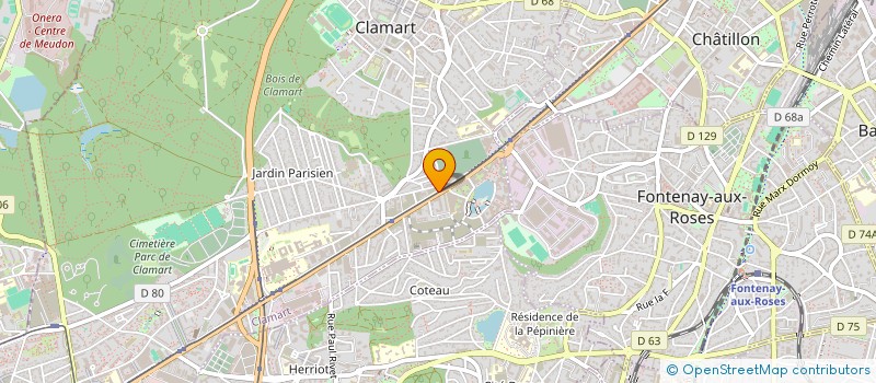 localisation de l'entreprise SARL PLACE 18 à CLAMART
