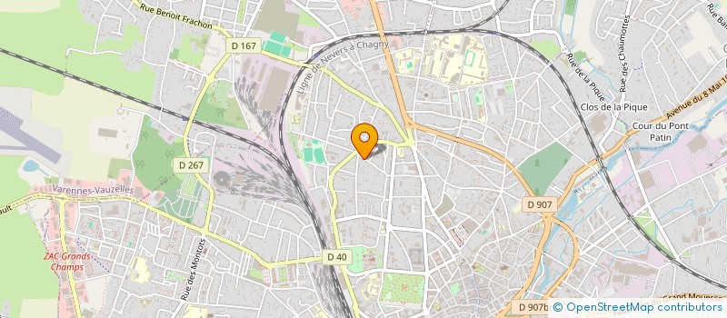 localisation de l'entreprise SARL PLACIBAT à NEVERS
