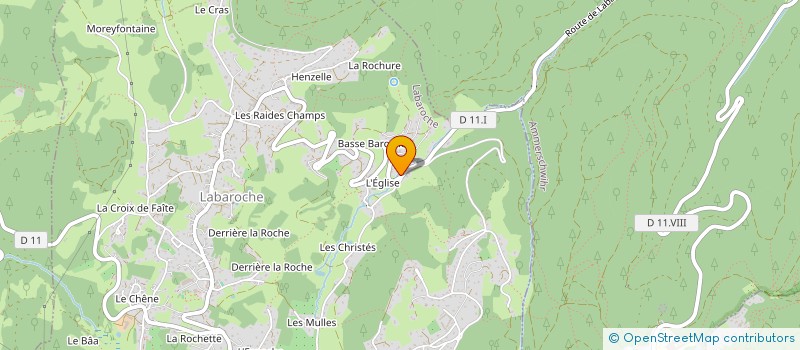 localisation de l'entreprise SARL PLACO PRO  LABAROCHE