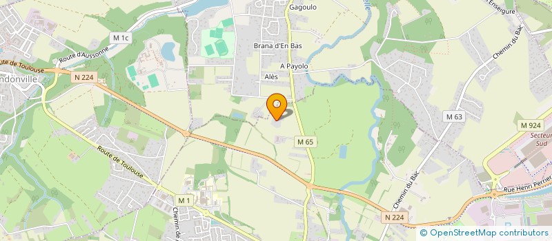 localisation de l'entreprise SARL PLACOBAT à CORNEBARRIEU